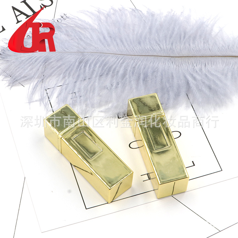 厂家直销金色小口红2g小样DIY空管 小样分装唇膏管空管现货供应