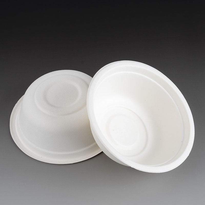350ML环保一次性纸碗 纸浆快餐碗 可降解环保纸碗-阿里巴巴
