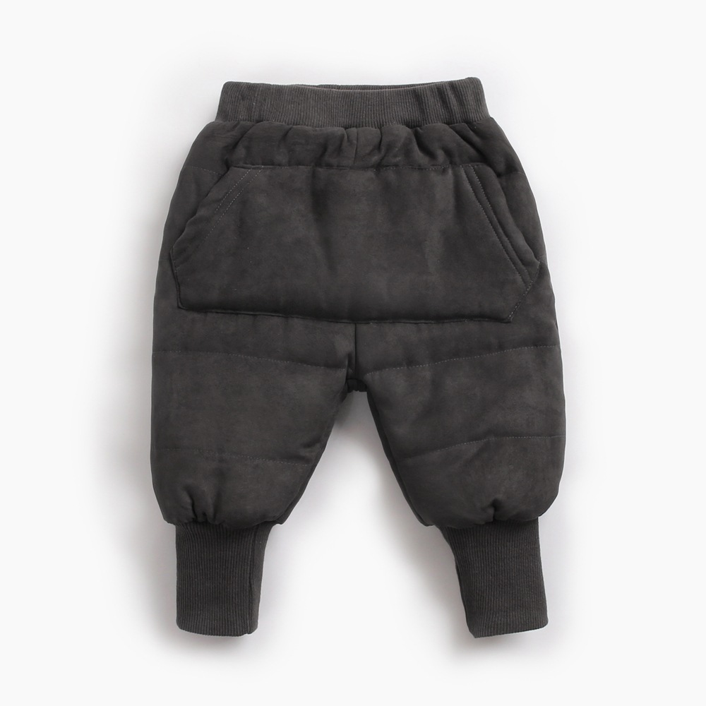 KPW8142-DGY deep gray big pocket cotton pants
