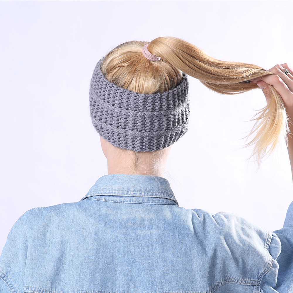 Fascia per capelli in lana per donna accessorio invernale_voghion.com