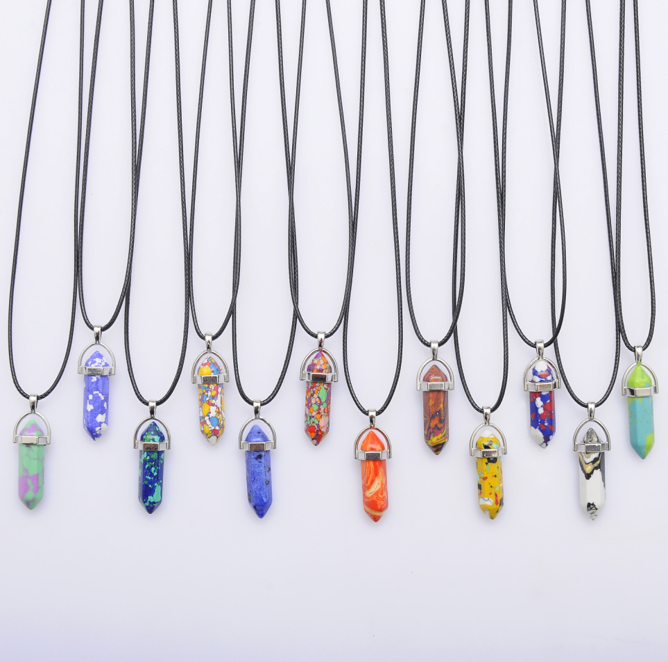 Fashion Geometric Synthetics Unisex Pendant Necklace 1 Piece