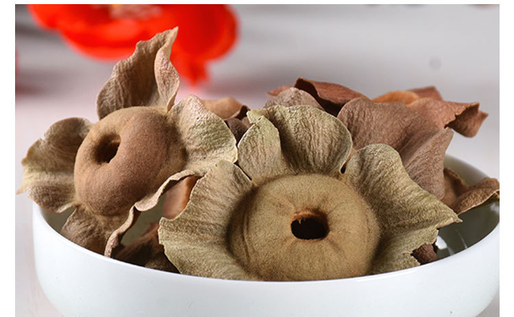 Shi Di (Diospyros kaki) Dried Persimmon Calyx — Traditional Food Herb for Tea & Decoction quality and texture