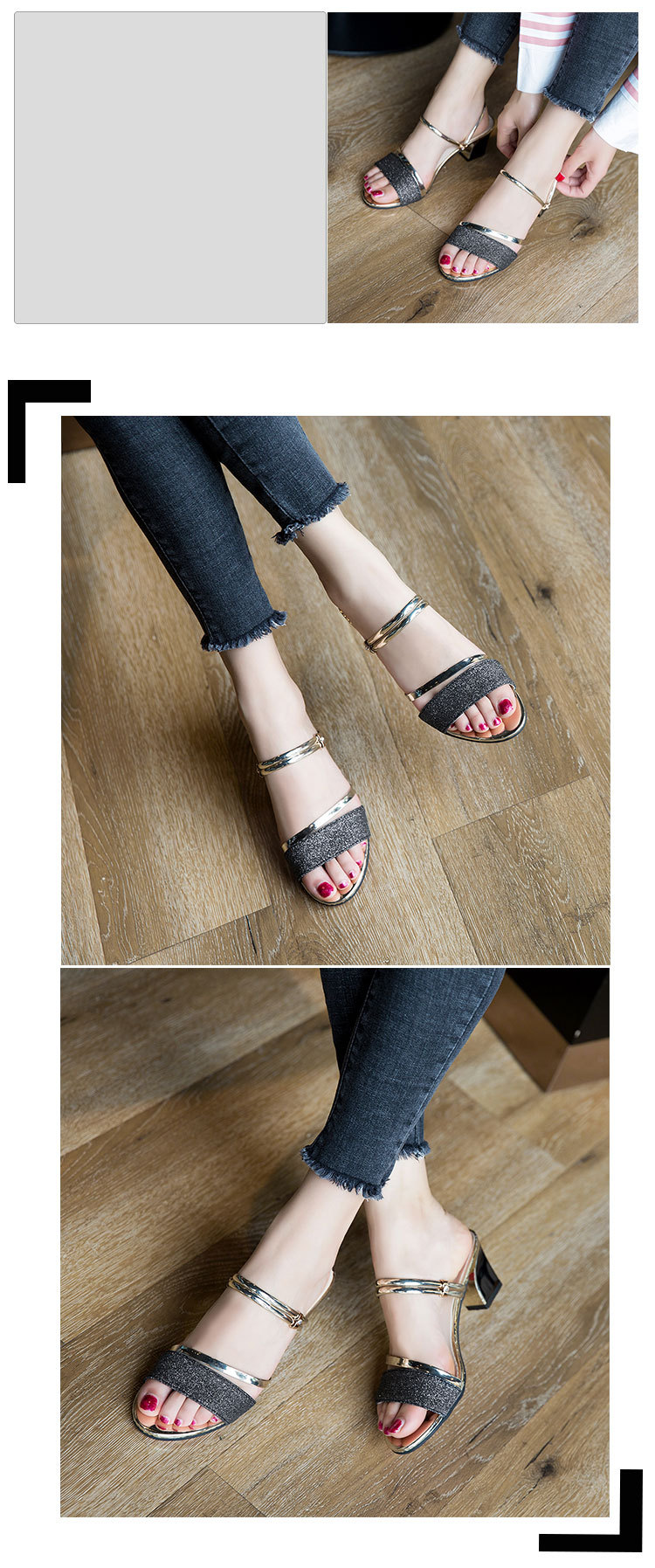 Chaussures été pour femme en Caoutchouc - Ref 3346052 Image 34