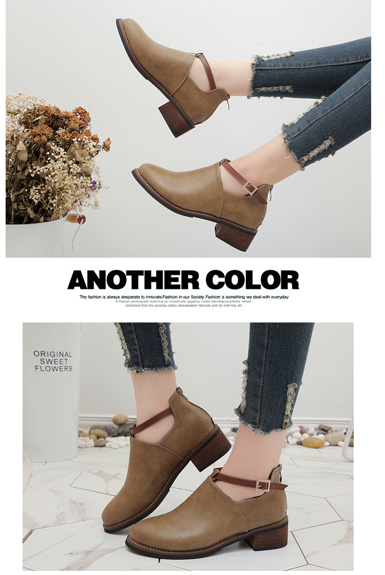 Bottes femme en PU artificiel - Ref 3355107 Image 18