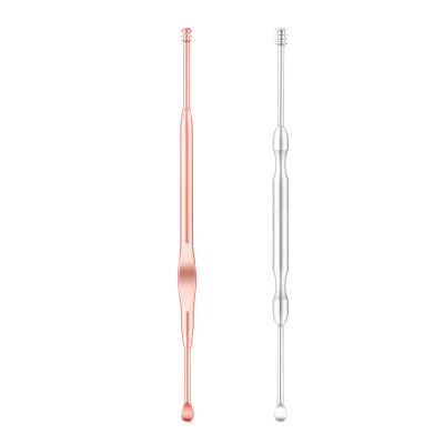 Manufactor wholesale Earpick Stainless steel tool Ear spoon adult Tweezer luminescence household Cleaner
