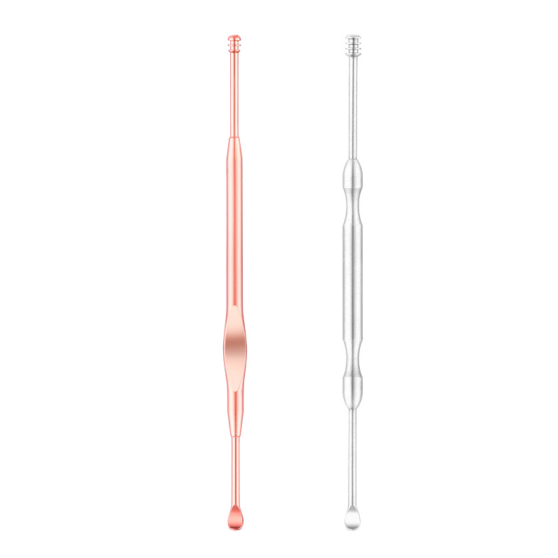 Manufactor wholesale Earpick Stainless steel tool Ear spoon adult Tweezer luminescence household Cleaner