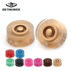 精美直身 電吉他音量控制旋鈕扭 吉他貝司音色旋鈕 吉他電位器帽