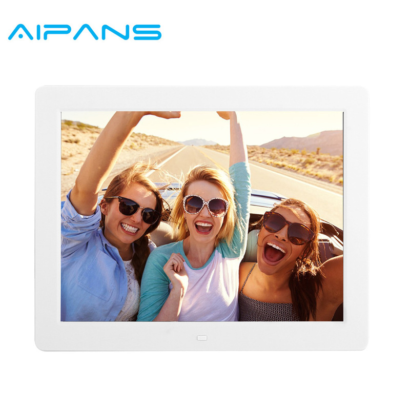 Low price 12 inch HD 1024*768 electronic photo frame full format support 1080p video digital photo frame