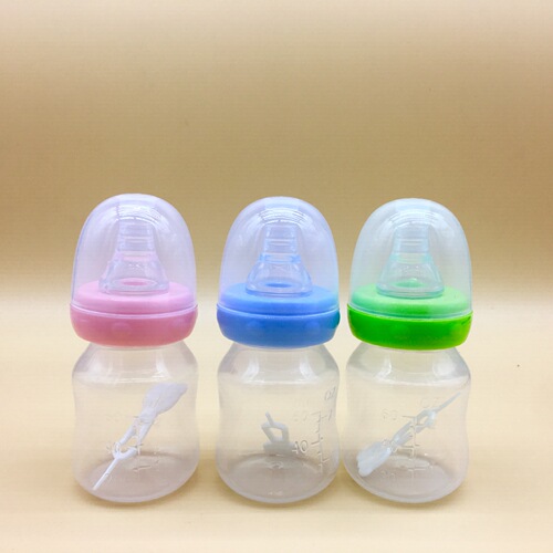 Baby juice bottle direct from manufacturer, plastic bottle for feeding, drinking water, 60ml, newborn baby standard mouth PP bottle, wholesale