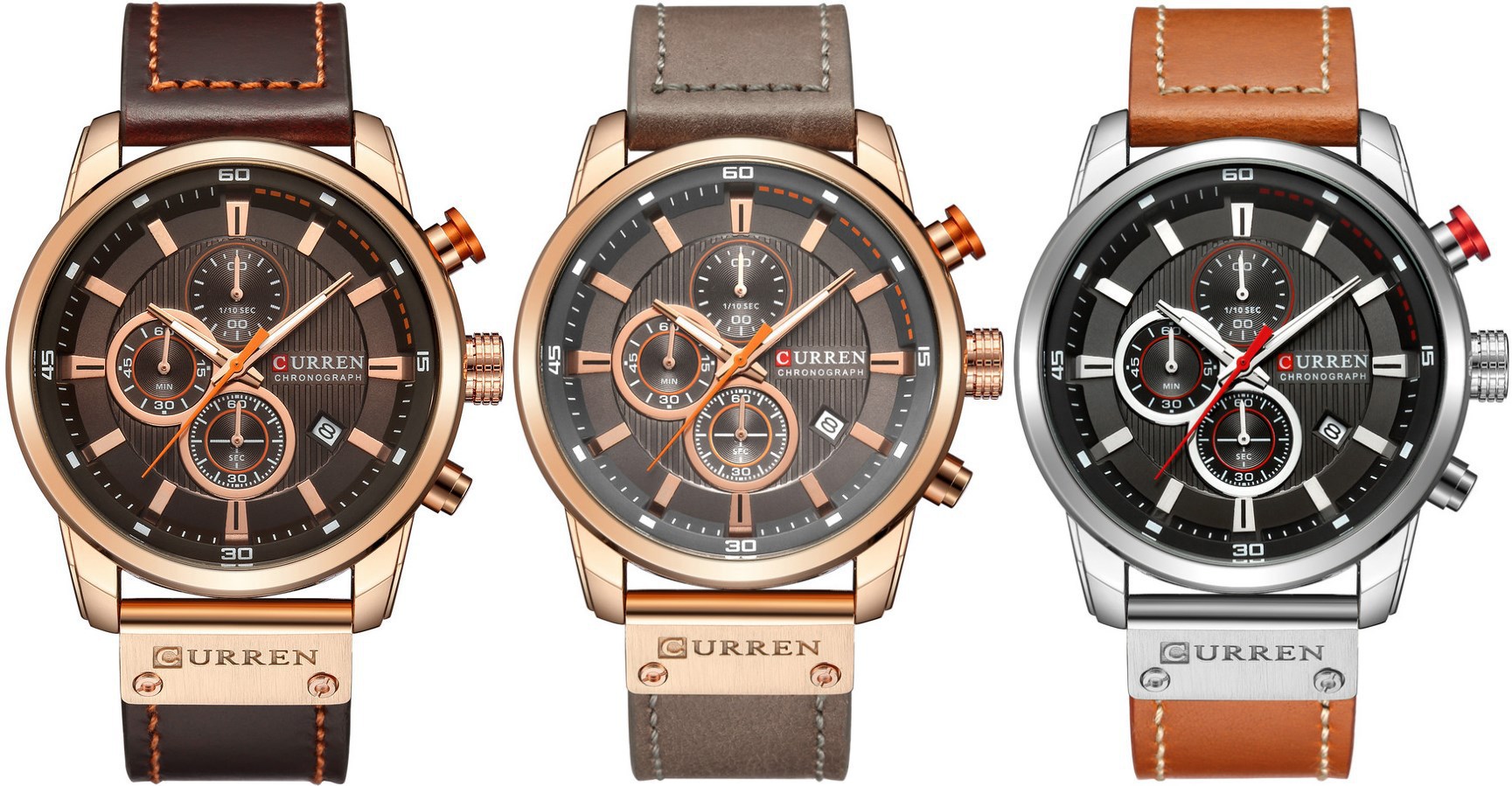 Six-Needle Calendar Watch