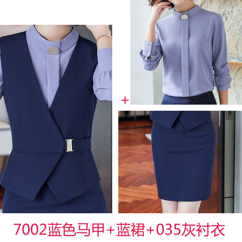 Gilet femme en Mélange de coton - Ref 3316723 Image 10