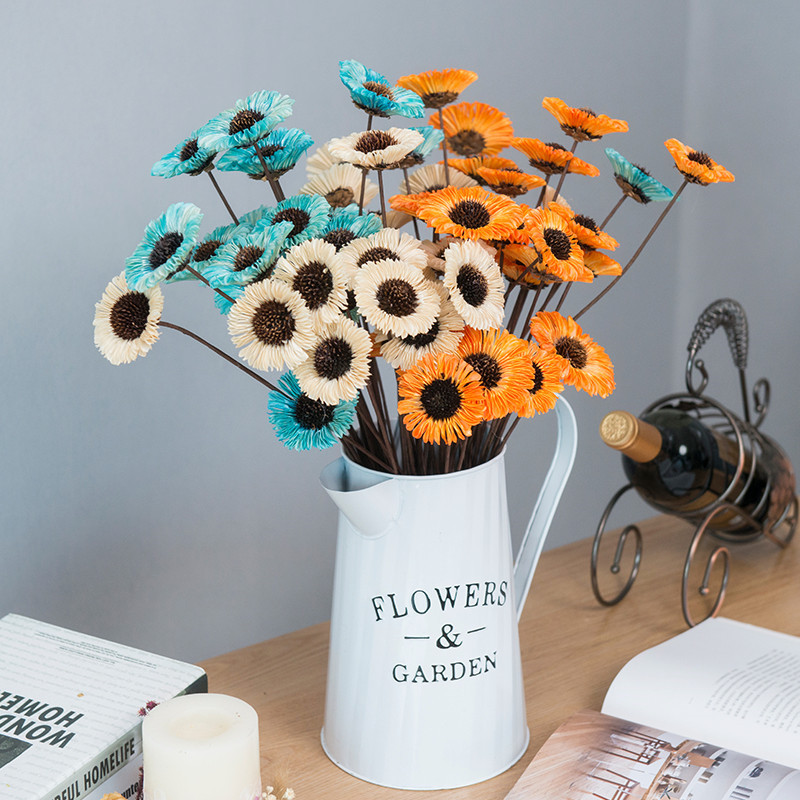 [Gerbera]Hand made Dried flowers natural Art Dried flowers Mikie Home Furnishing Decorative flowers flower arrangement Gerbera