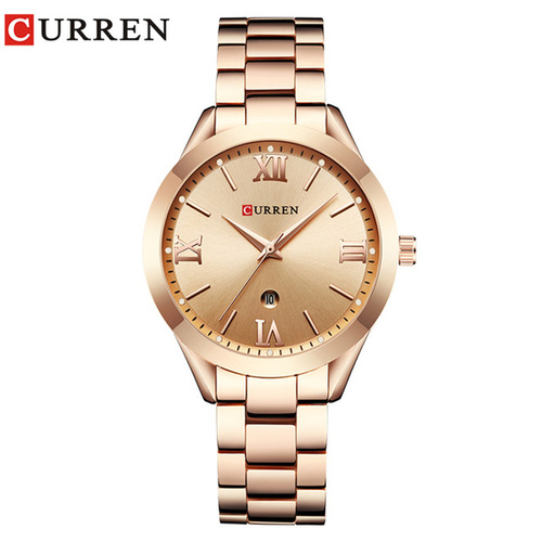 Curren Karin 9007 Women's Steel Strap Casual Quartz Watch Simple Watch Women's Watch