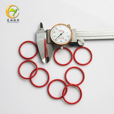 O-ring红白黄透明规格齐全硅胶圈 环保耐高温电压力密封硅胶O型圈|ms
