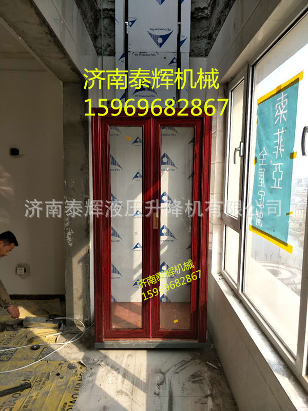 郑州无机房三层别墅室内电梯-平与地面o底坑安