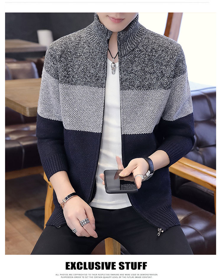 Pull homme STYLE BIN SHI en Mélange de fibres chimiques - Ref 3418062 Image 27