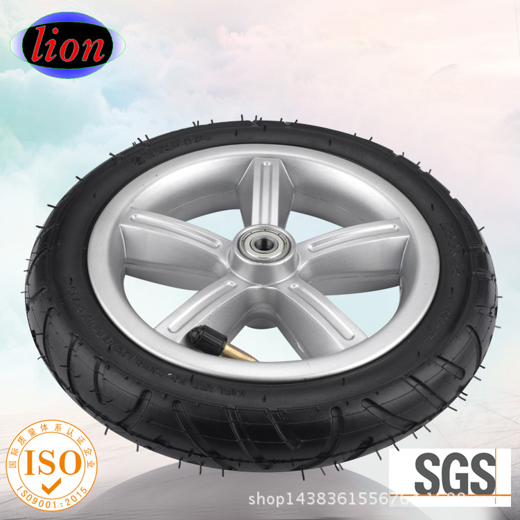 大量供应 婴儿车轮子 天然橡胶轮胎 耐磨减震轮胎