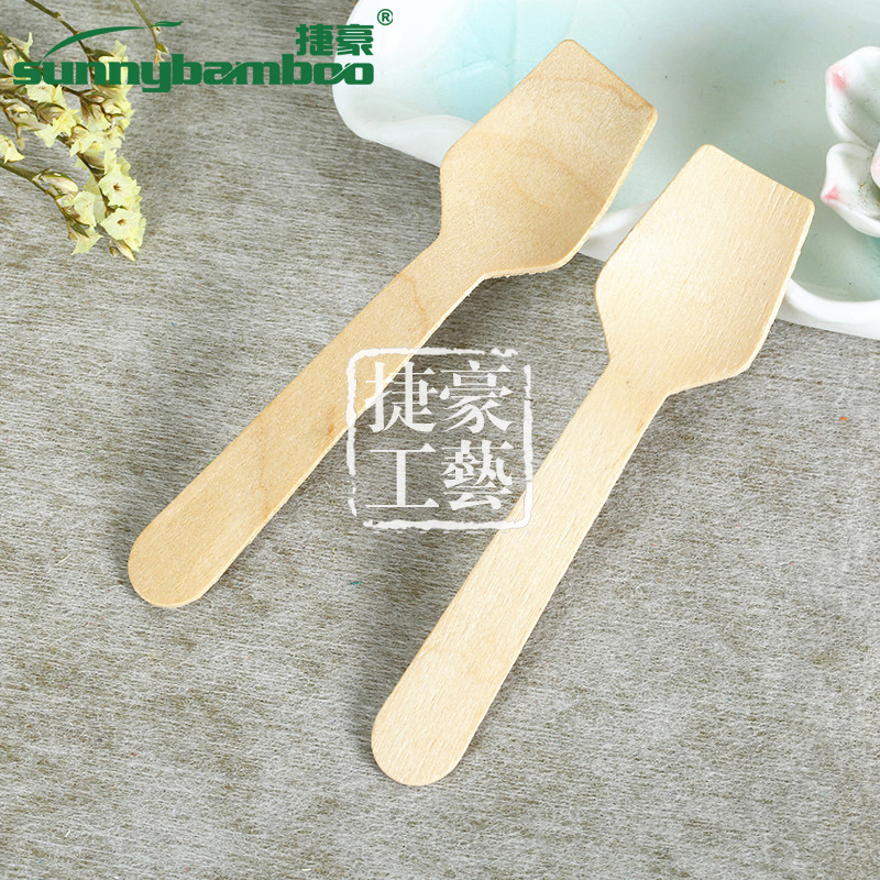 Wooden disposable tableware in its original color, handcrafted wooden forks and spoons, convenient for restaurants, wholesale from disposable fork and spoon manufacturers detail image 8