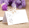 Fuchsia cards with laser with butterfly, Amazon, wholesale