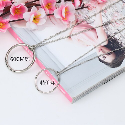 Crazy bestseller!  Magic Props Set Tomorrow Ring Little Magic Knot Necklace and Ring Toy Close View