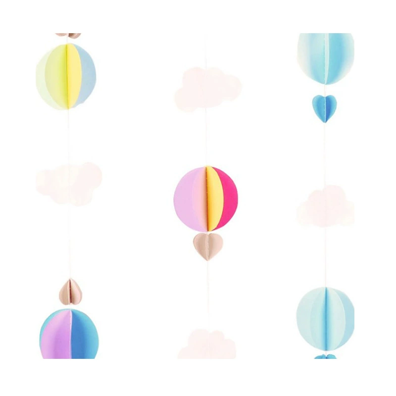 Three dimensional balloon for kindergarten, evening dress, cloud