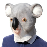 [万圣节乳胶面具party mask考拉造型面具头套派对用品亚马逊koala]