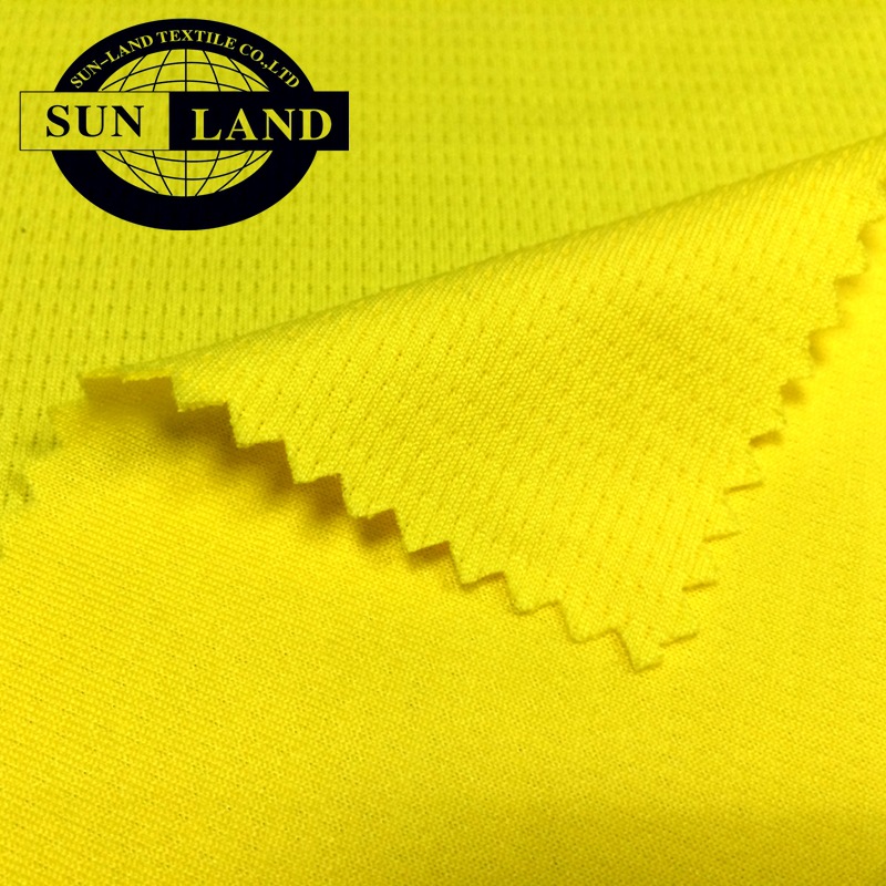 库存坯布 常年订单备坯 交期短快 全涤针织格子鸟眼 75D方格网眼