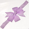 Children's headband with bow, elastic hair accessory