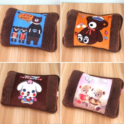 新款暖手寶卡通電暖寶 雙插手電熱水袋充電暖手寶