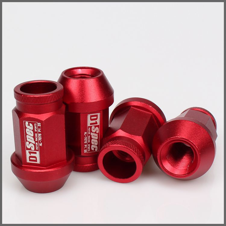 D1SPEC 短款通孔轮胎螺丝 轮毂改装螺丝 防盗螺母M12X1.25