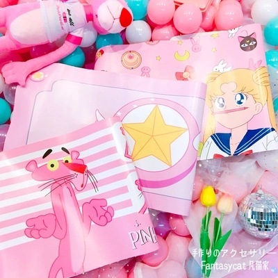 粉色小樱/美少女战士鼠标垫 卡通桌垫 学生办公室少女游戏鼠标垫|ru