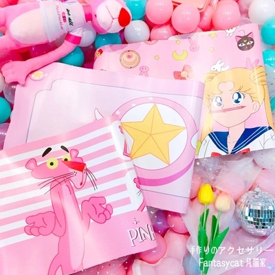 粉色小樱/美少女战士鼠标垫 卡通桌垫 学生办公室少女游戏鼠标垫|ru