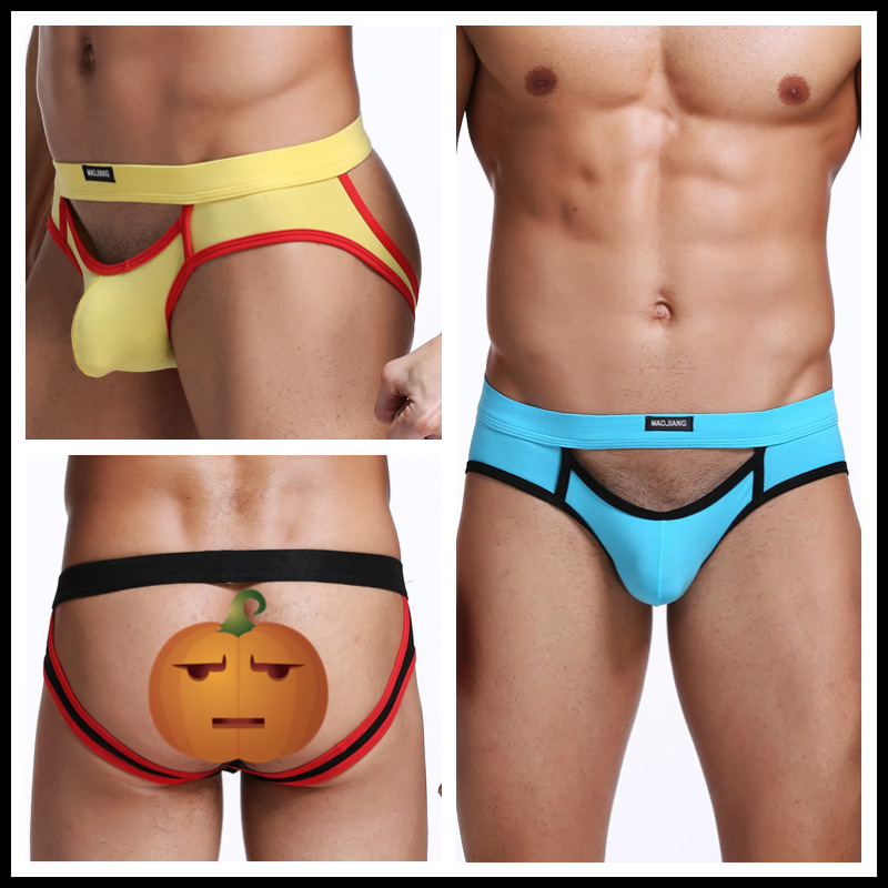 Amazon new cross-border foreign trade Men's sexy cotton comfortable double T-shaped breathable sexy underwear