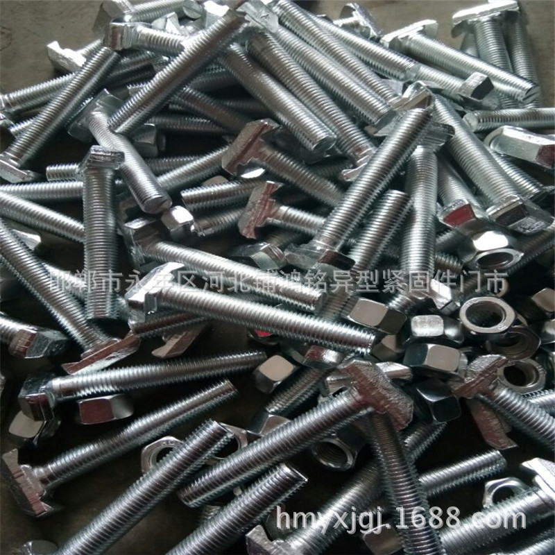供应玻璃幕墙螺栓 16*60 16*70 16*80  16*90 5025槽道用幕墙螺丝