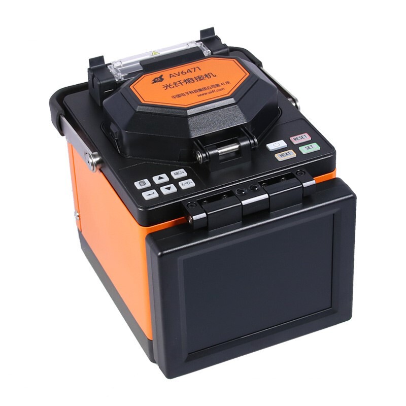 New domestic military 41 AV6471A optical fiber fusion splicer FTTH leather cable optical fiber fusion splicer New domestic military 41 AV6471A optical fiber fusion splicer FTTH leather cable optical fiber fusion splicer