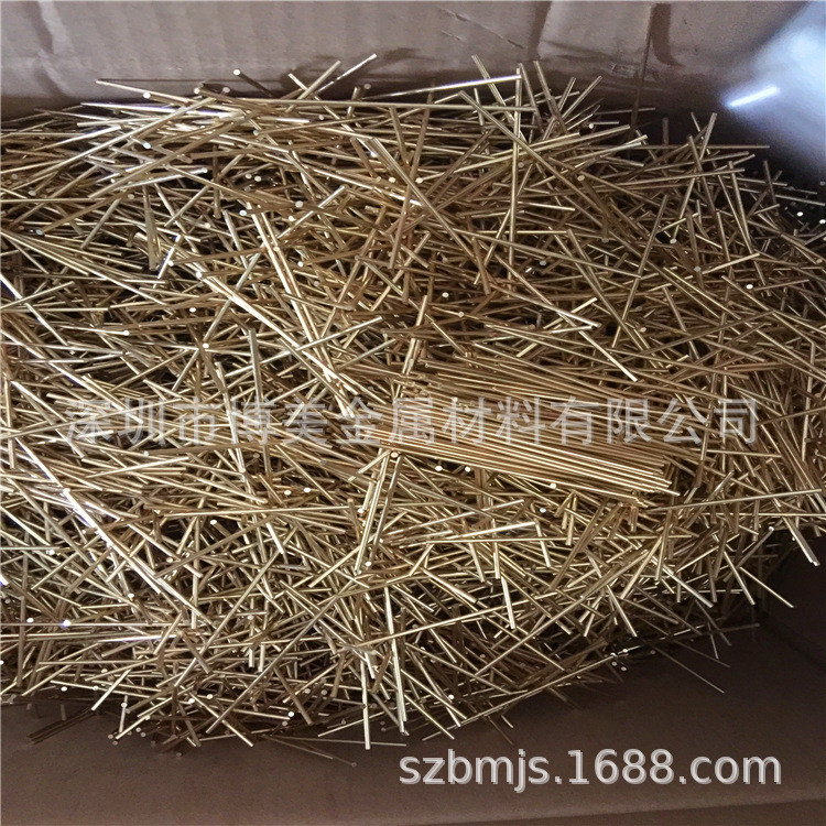 厂家现货8*25*1mm 30*50*1.5mm黄铜方管 装饰用黄铜扁管