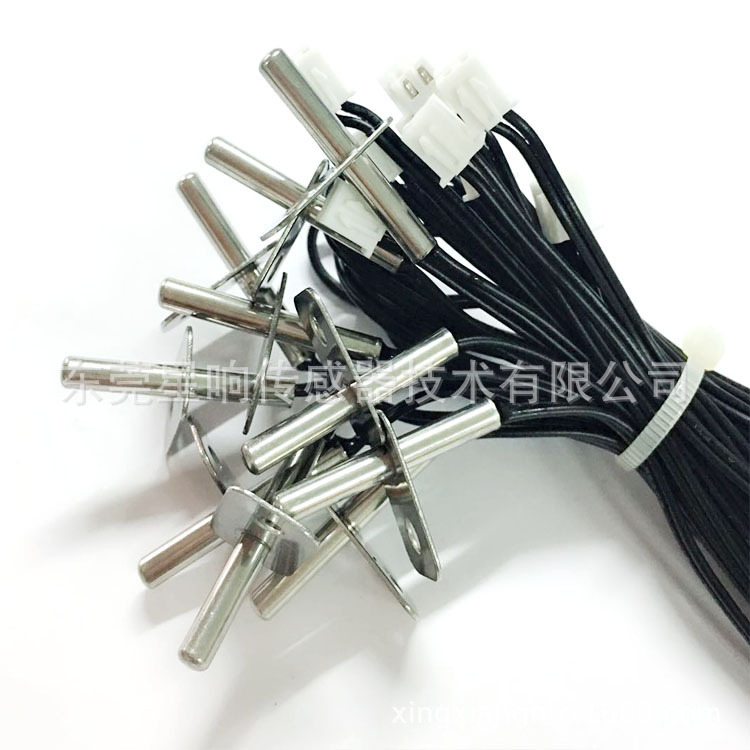 Thermistor temperature sensor M6 threaded stainless steel 10K thermostat probe B3950 with 2.54 connector