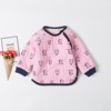 女童短款棉服婴儿棉袄棉服童加羊羔绒开衫纯棉一件代发2019新款冬|ms