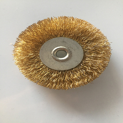 金属带锯床配件平型钢丝刷不锈钢钢丝轮清洁刷抛光刷排屑刷批发