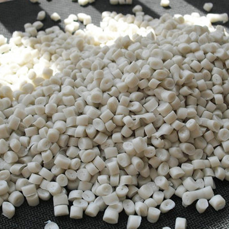 白色中空吹塑HDPE回料 吹塑级聚乙烯HDPE颗粒 HDPE吹塑哑铃片料