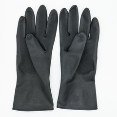 洗頭洗髮手套髮廊理髮店手套美發工具帶顆粒防滑防水燙染髮手套