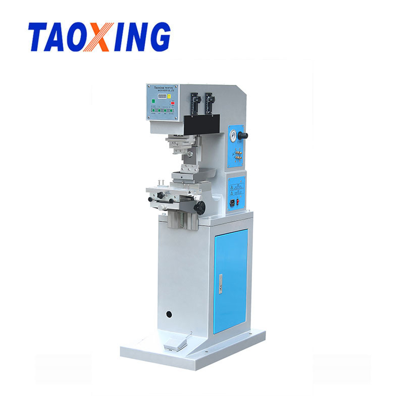 automatic Shuttle Mask Printing machine Two color adjustable color scheme logo Trademark transfer printing machine Pneumatic Printing machine Direct selling
