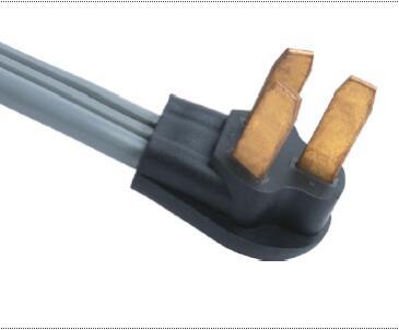 美标三芯干燥插头 大功率烤箱 电源线延长线 NEMA 10-50P 煊华