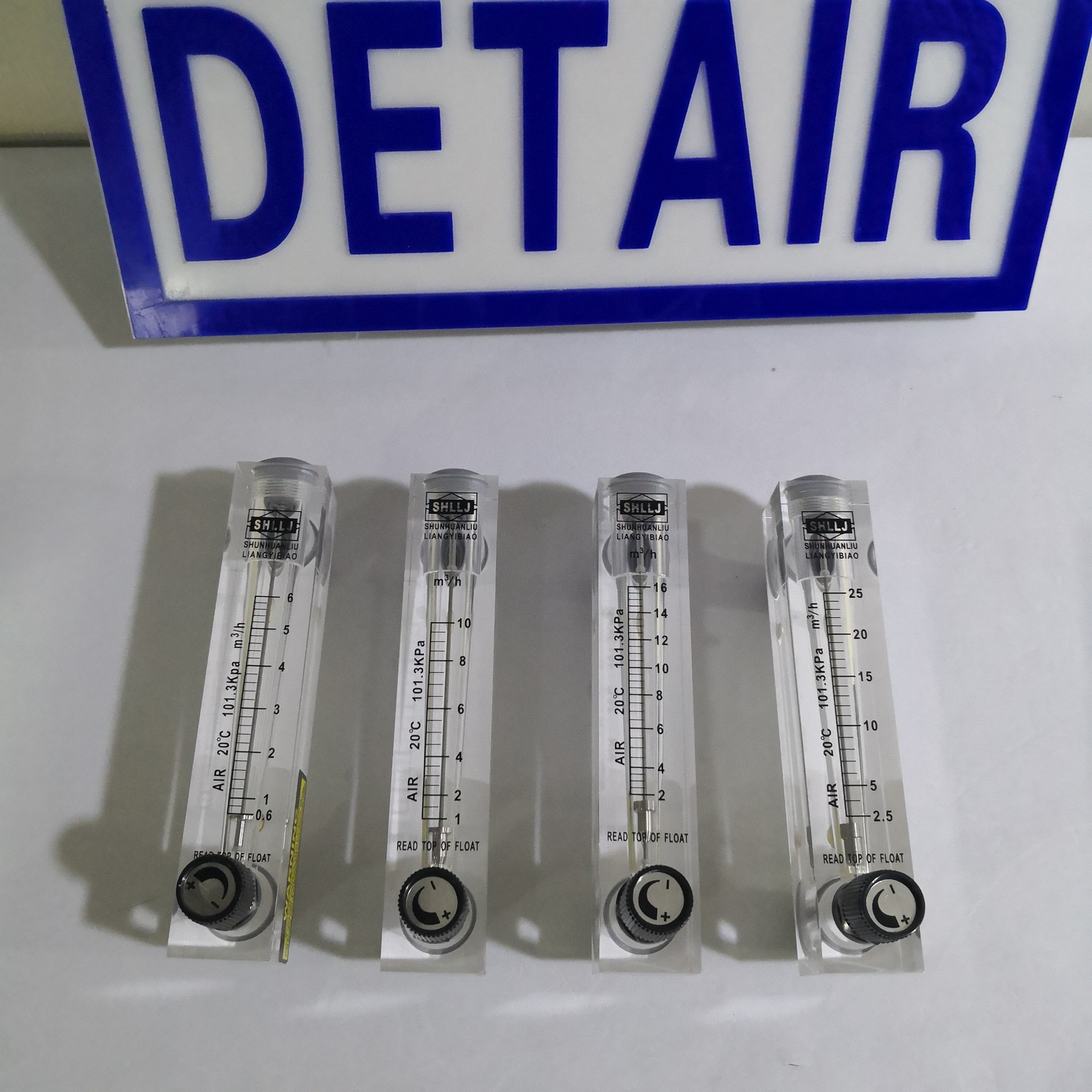 LZM-20ZT透明有机玻璃流量计,带调节阀,DN20方型面板式流量计