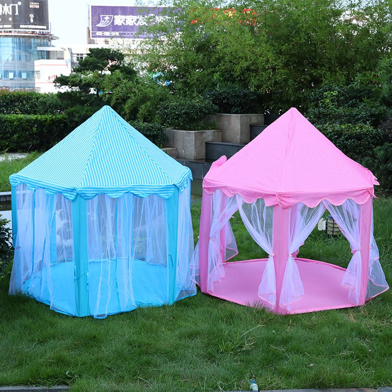 baby Six corners Toys Children's Tent indoor enclosure game Castle Tent factory customized Game house On behalf of