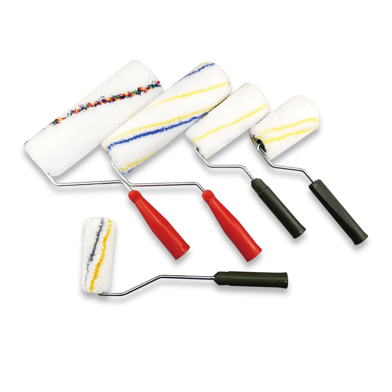 9寸长毛滚筒刷彩条滚筒刷厂家直供外墙油漆滚筒刷