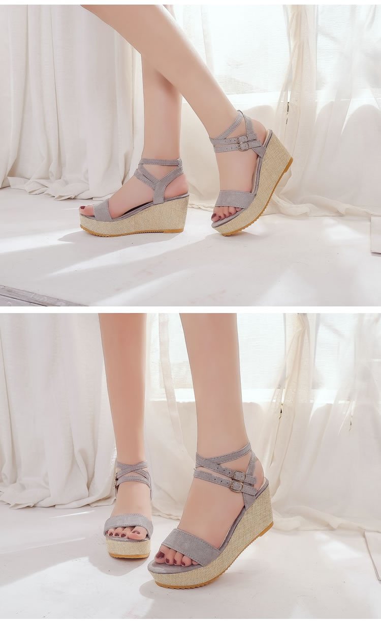 Chaussures été pour femme en Caoutchouc - Ref 3345632 Image 12