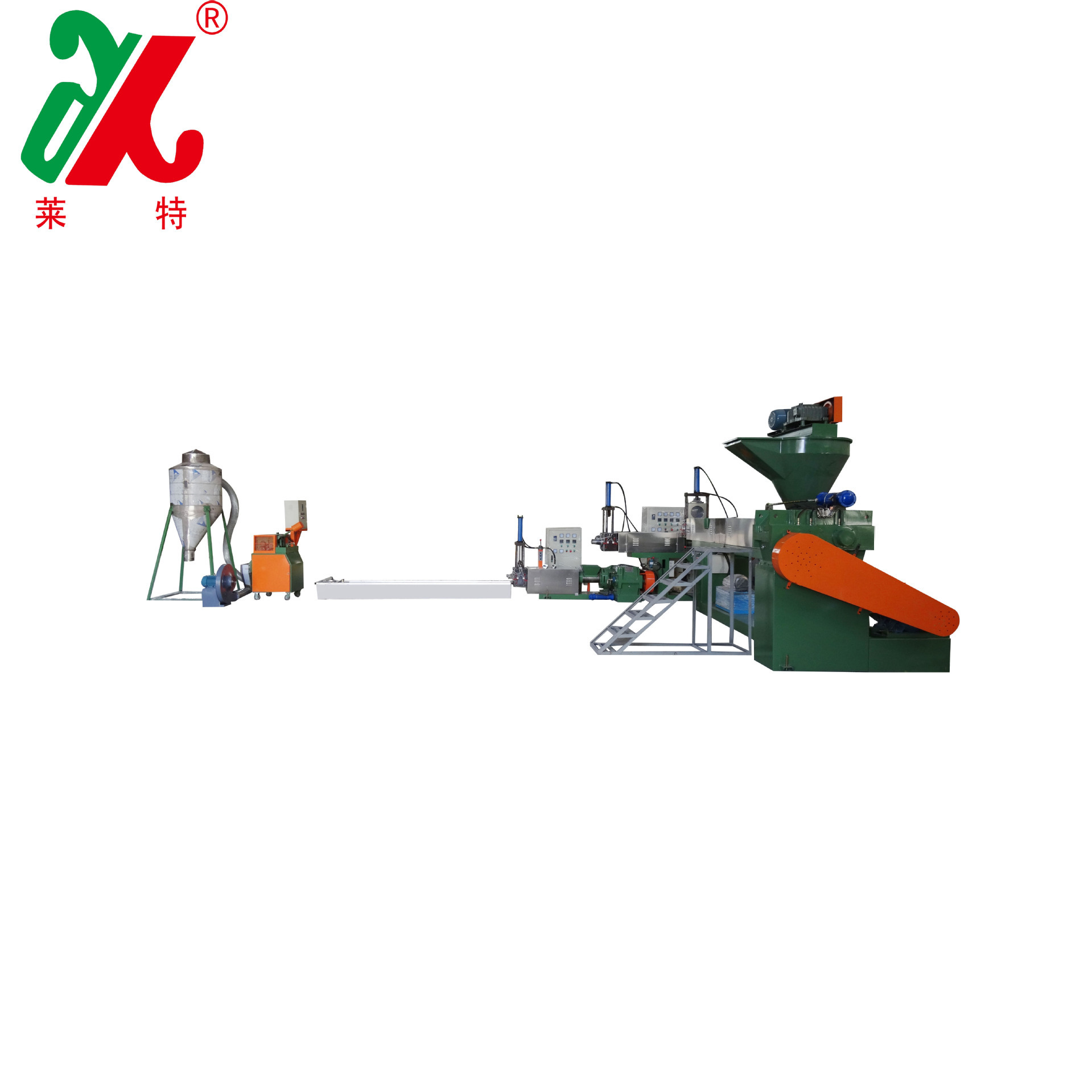 单螺杆 塑料回收模头切粒挤出机 tpu废料水拉条子母造粒供应批发