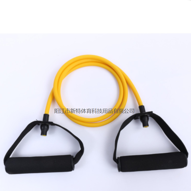 批发训练健身弹力绳 拉力器 臂力器 瑜伽一字拉力器 拉力绳