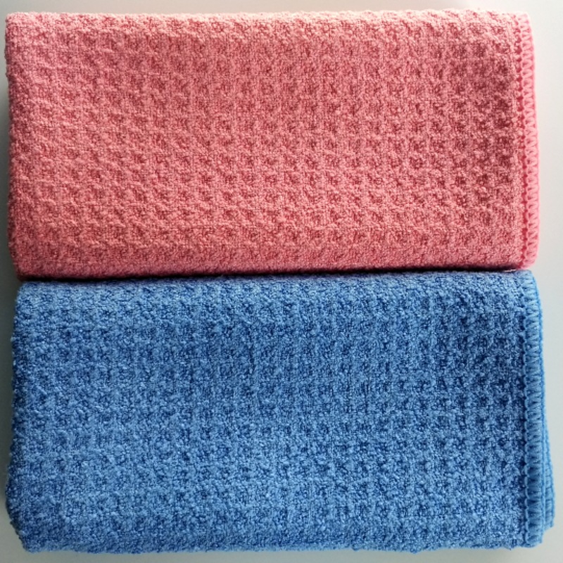 40*40cm piña rejilla Toalla de limpieza fuerte absorbente descontaminación 300gsm microfibra estropajo